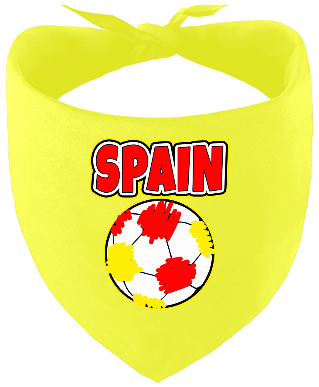 Spain Soccer Pet Bandana