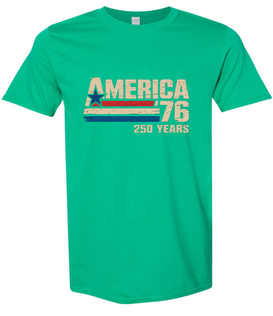 America 76 Adult Gildan Soft Shirt