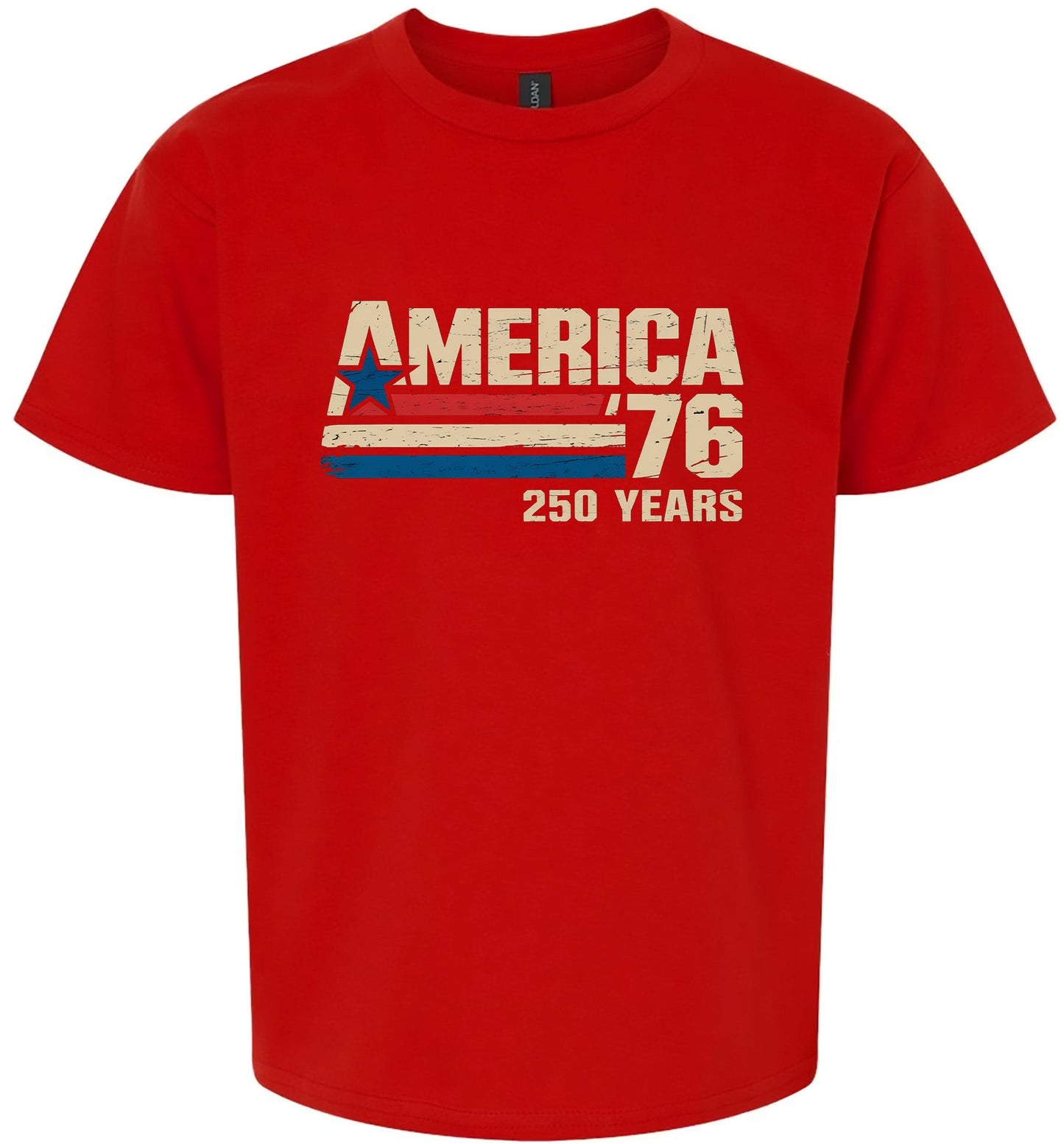 America 76 Children's Gildan Soft Shirt