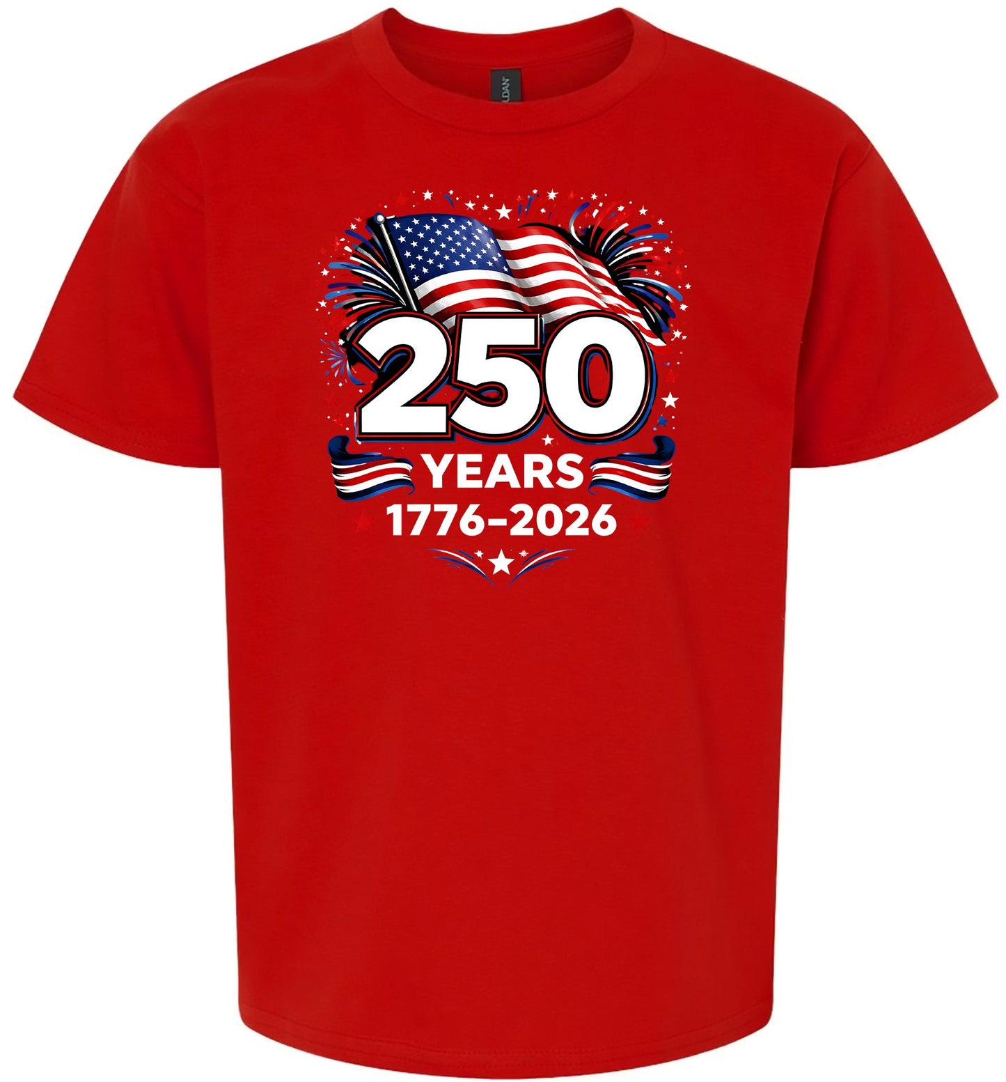 250 Years Celebration Children's Gildan Soft Shirt