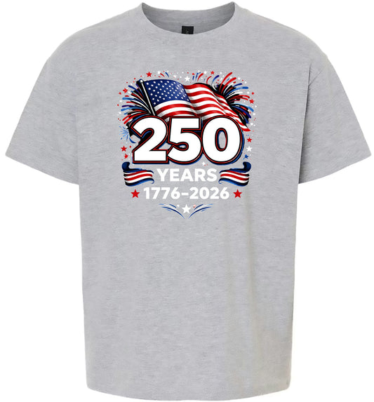 250 Years Celebration Children's Gildan Soft Shirt