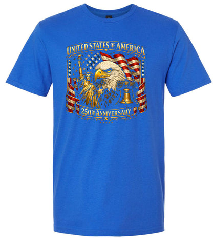 250th Anniversary Adult Gildan Soft Shirt