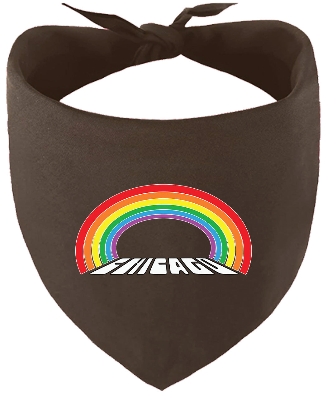 Chicago Rainbow Pet Bandana