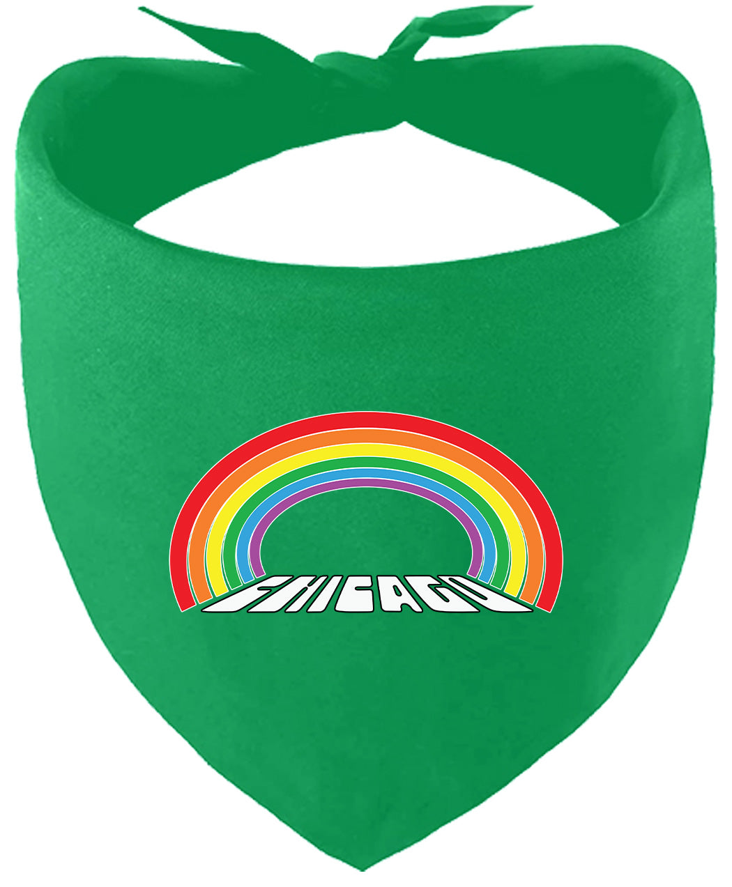 Chicago Rainbow Pet Bandana