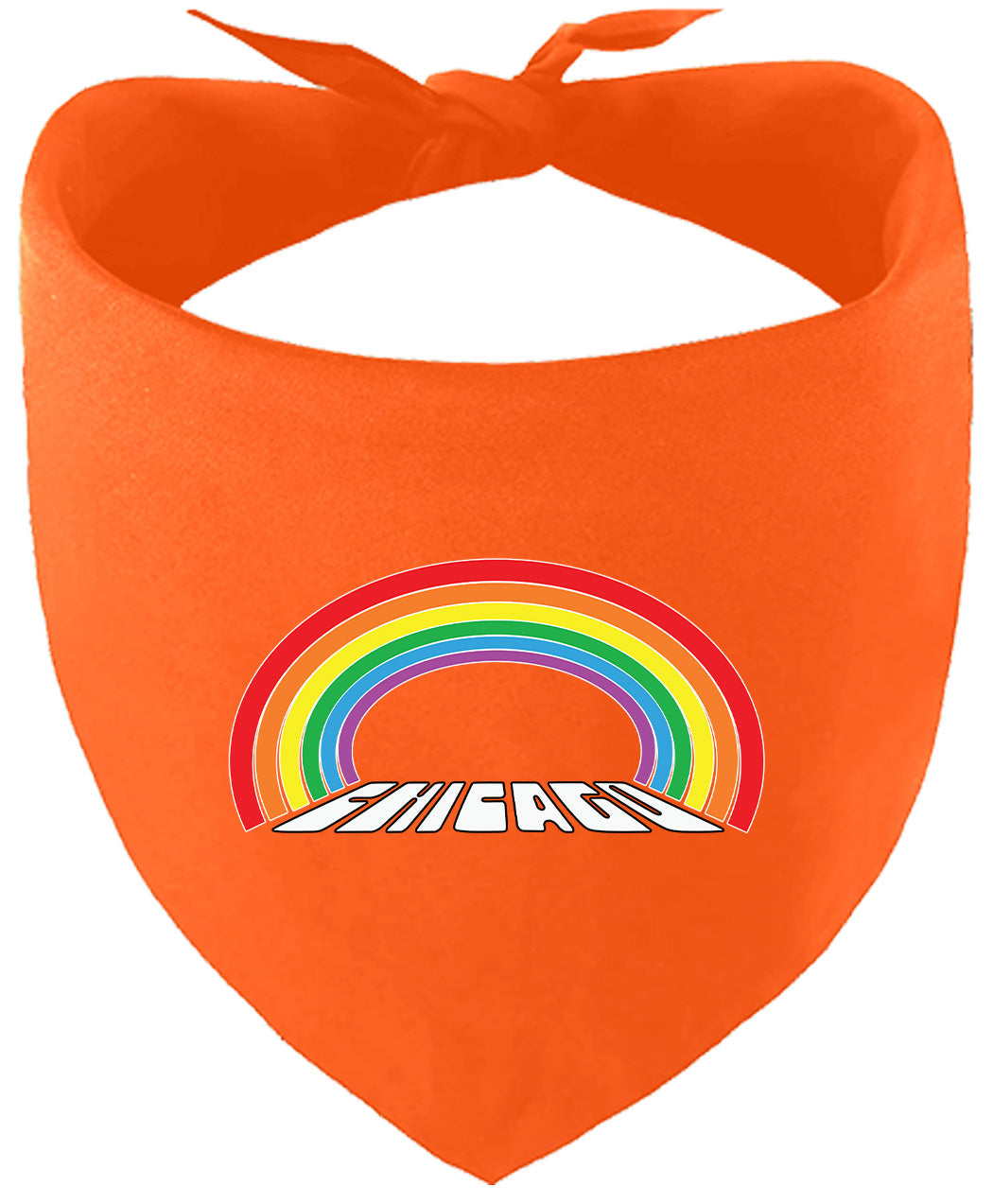 Chicago Rainbow Pet Bandana