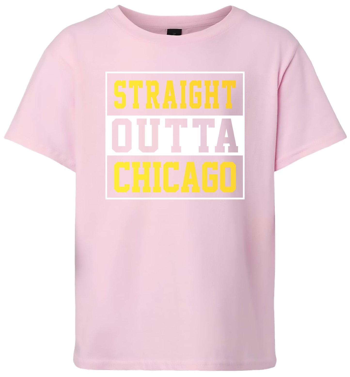 Straight Outta Chicago Children's Gildan Soft Shirt