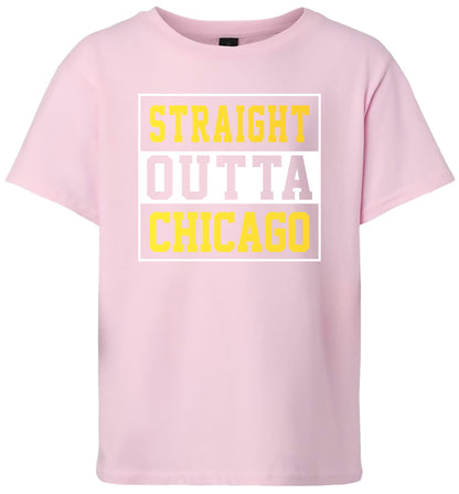 Straight Outta Chicago Children's Gildan Soft Shirt