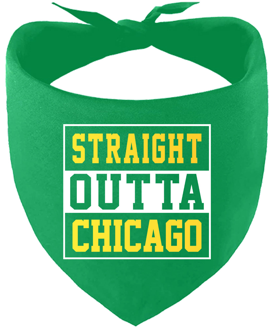 Straight Outta Chicago Pet Bandana
