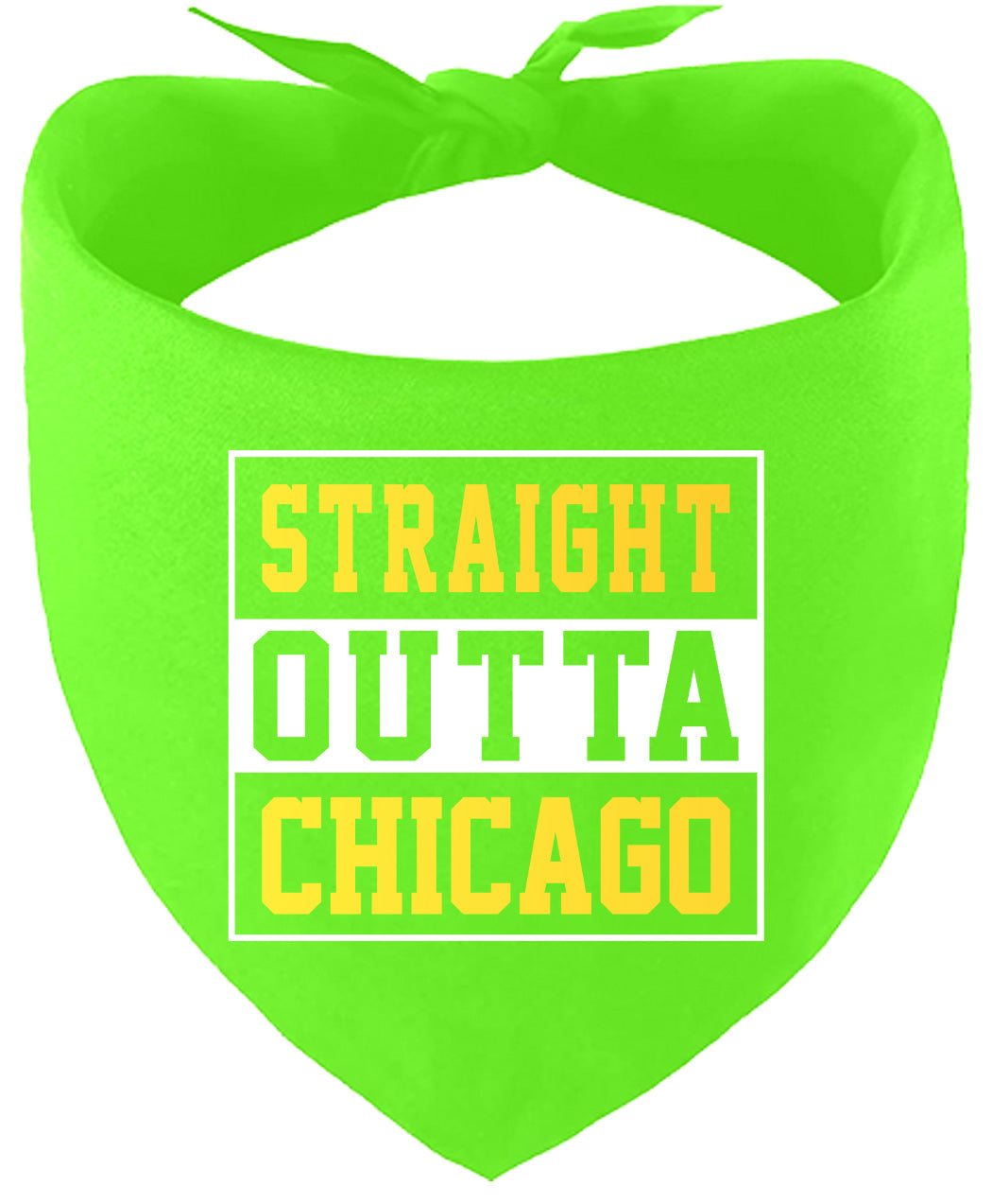 Straight Outta Chicago Pet Bandana