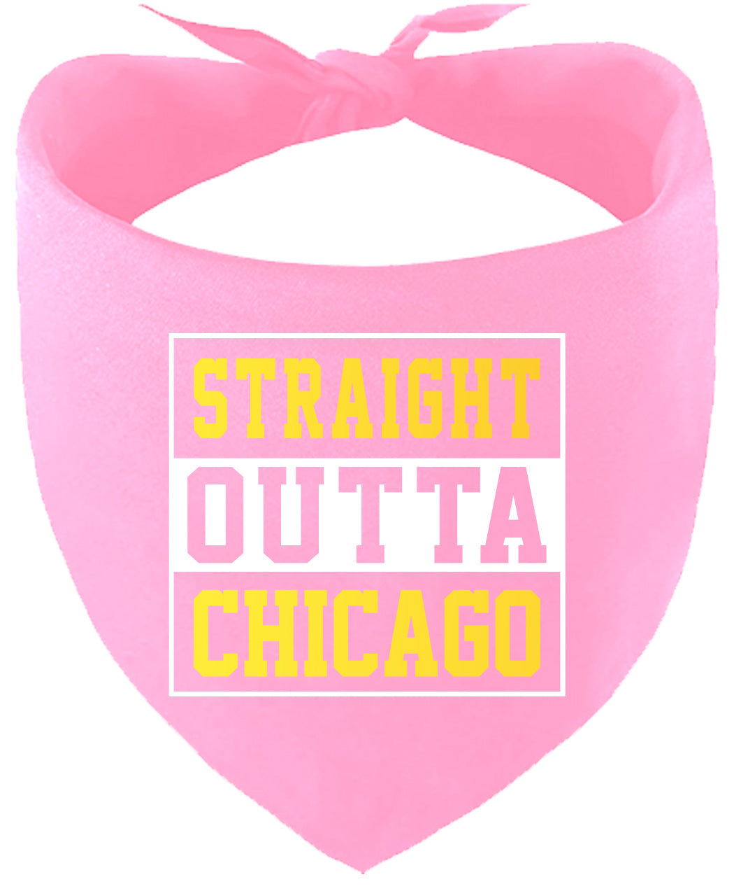 Straight Outta Chicago Pet Bandana