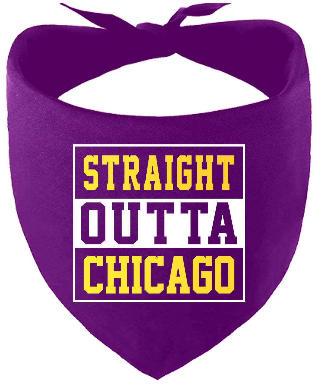 Straight Outta Chicago Pet Bandana