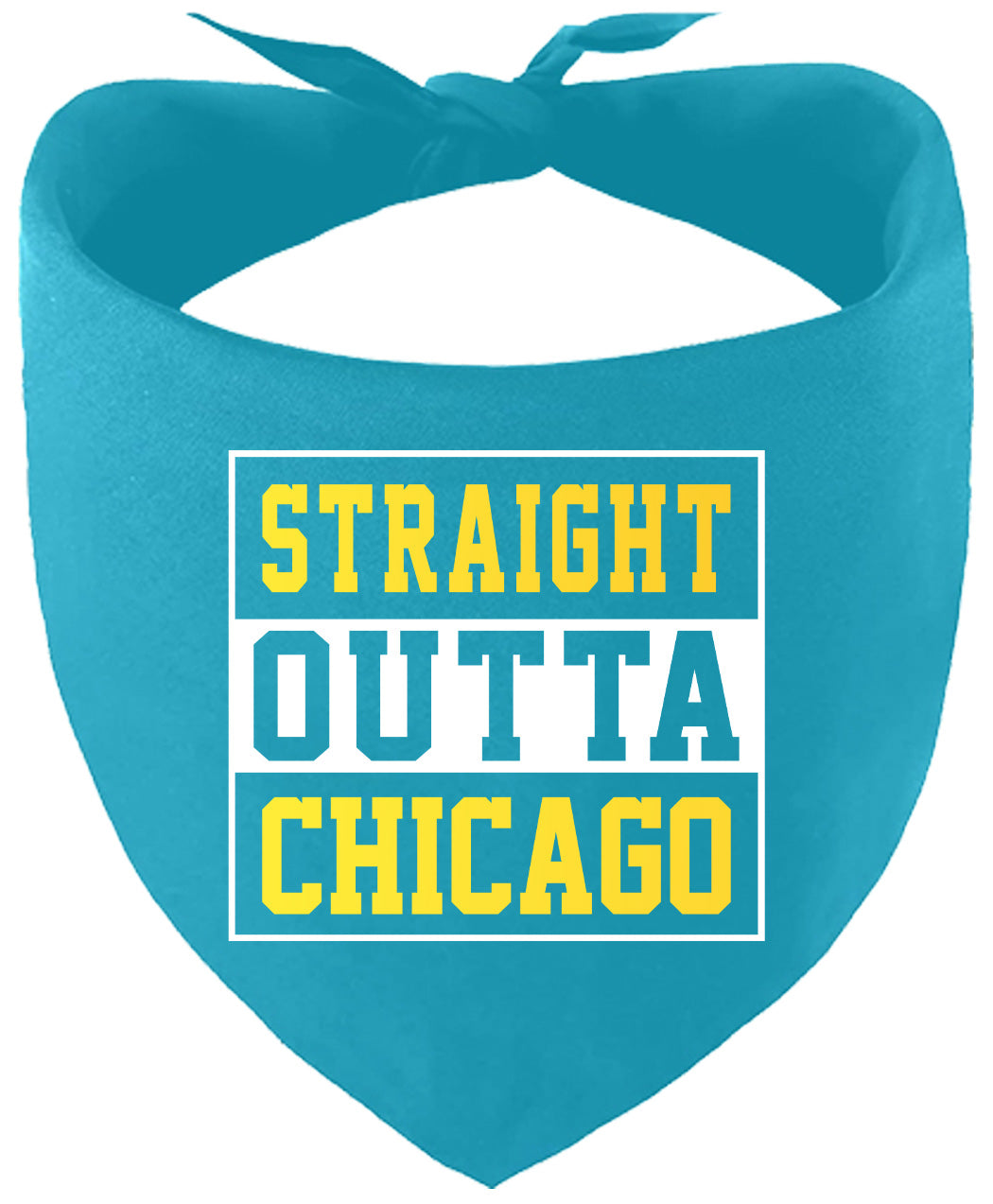 Straight Outta Chicago Pet Bandana