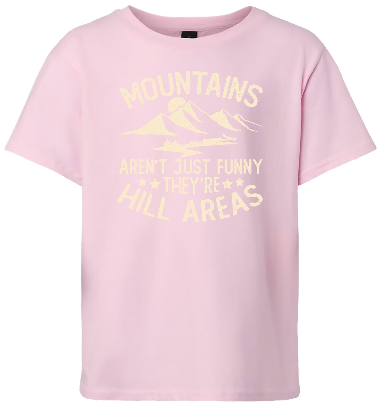 Mountains are Hill Areas Children's Gildan Soft Shirt