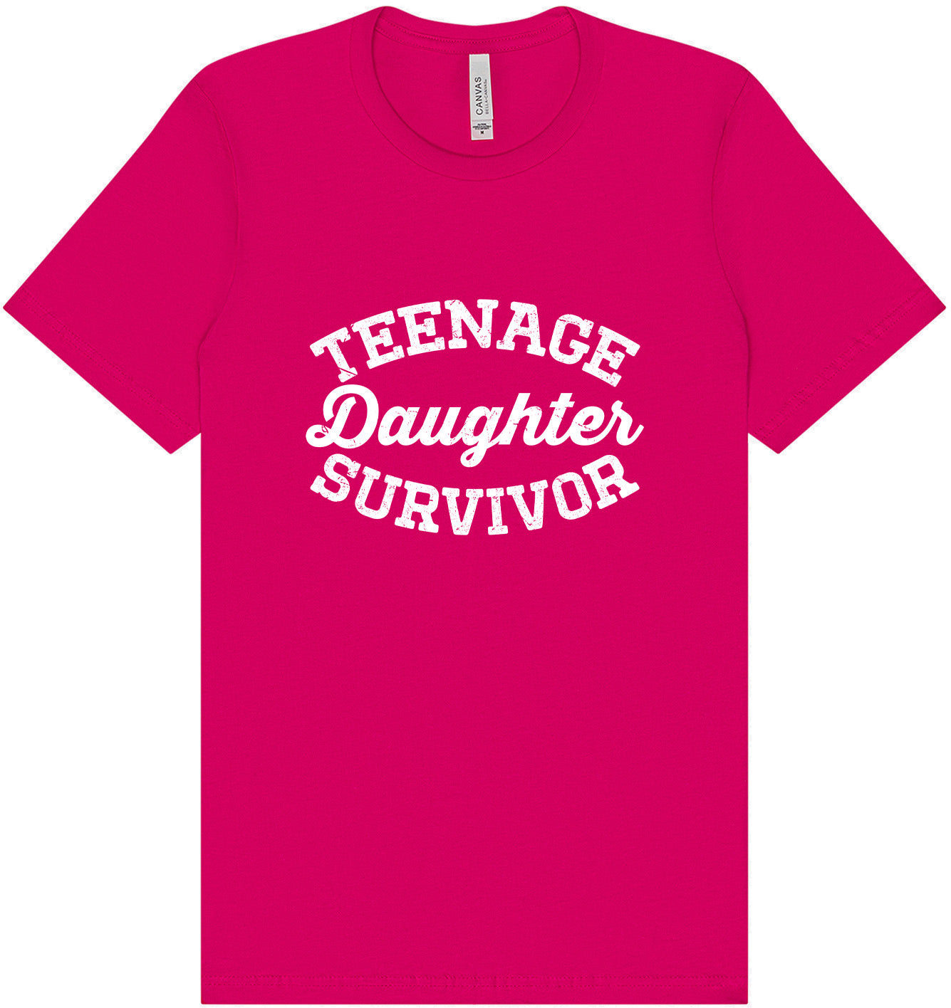 Teenage Daughter Survivor Adult Bella Canvas Shirt