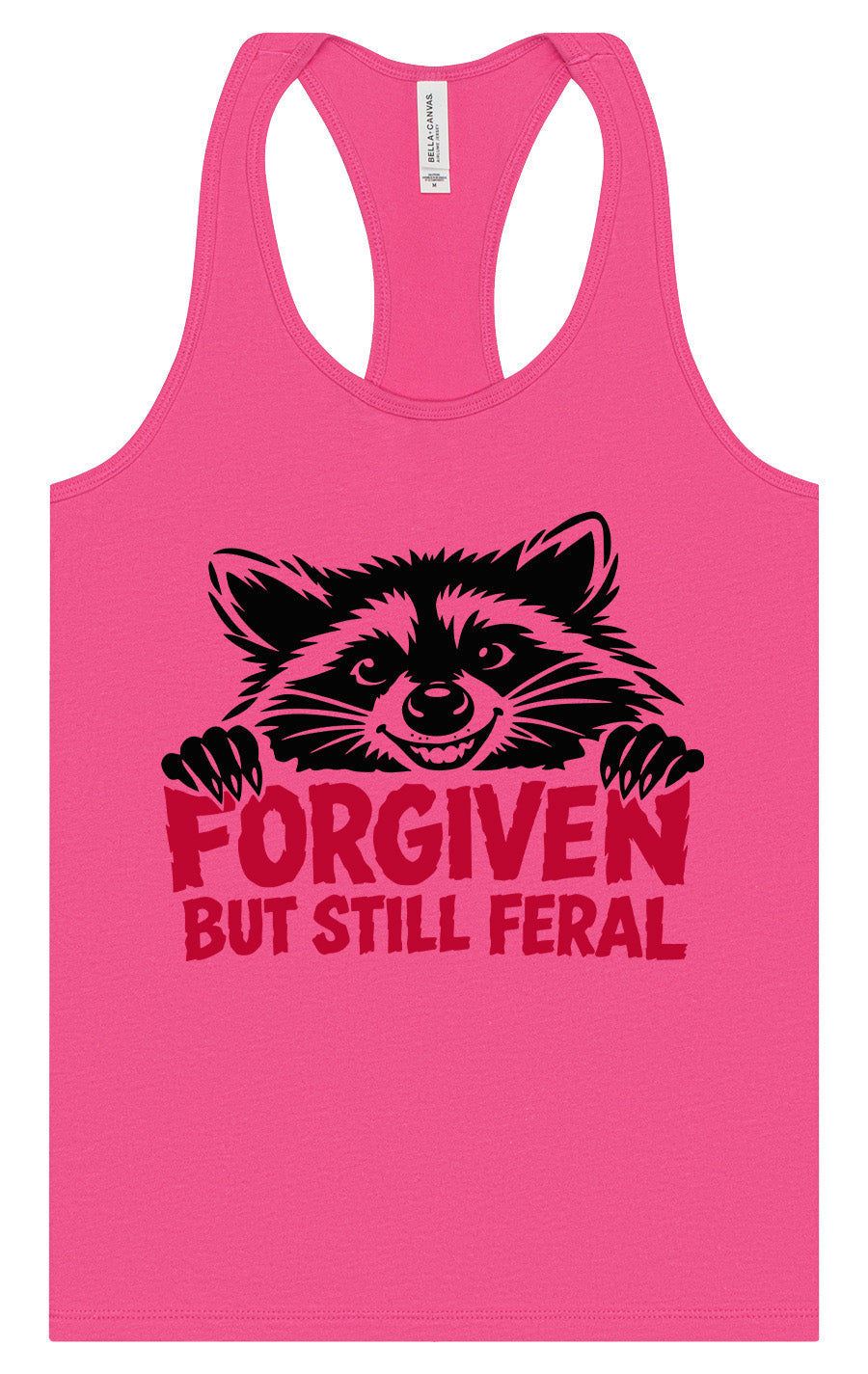 Forgiven Still Feral Women's Racerback Tank