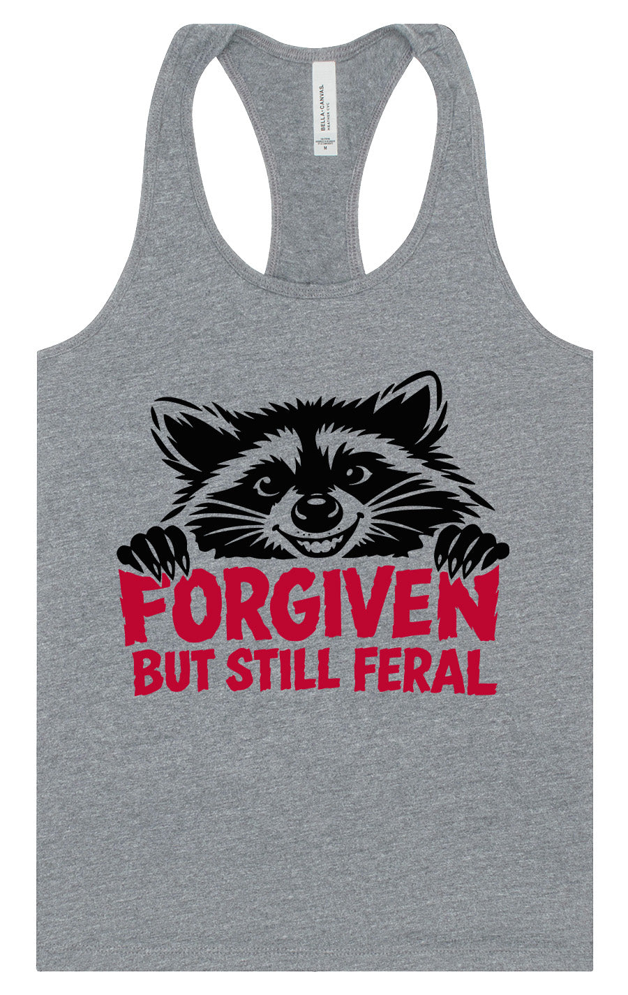 Forgiven Still Feral Women's Racerback Tank