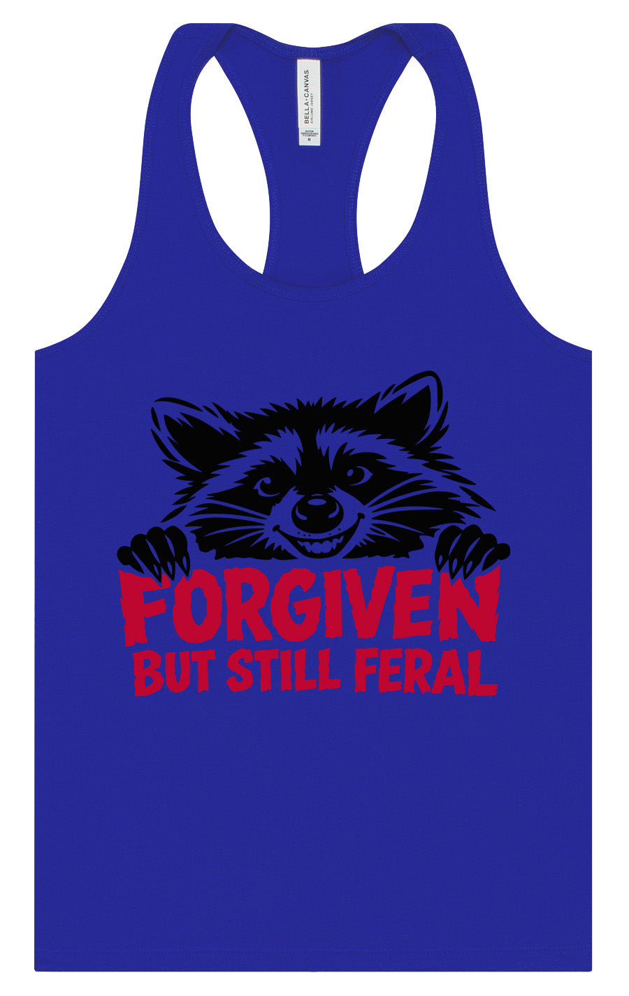 Forgiven Still Feral Women's Racerback Tank