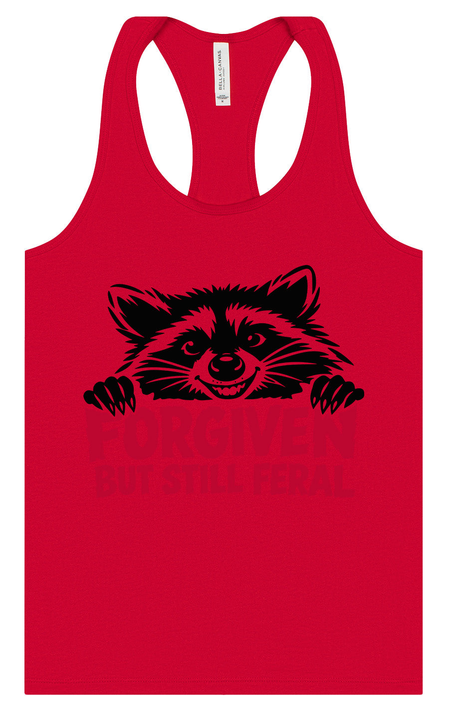 Forgiven Still Feral Women's Racerback Tank