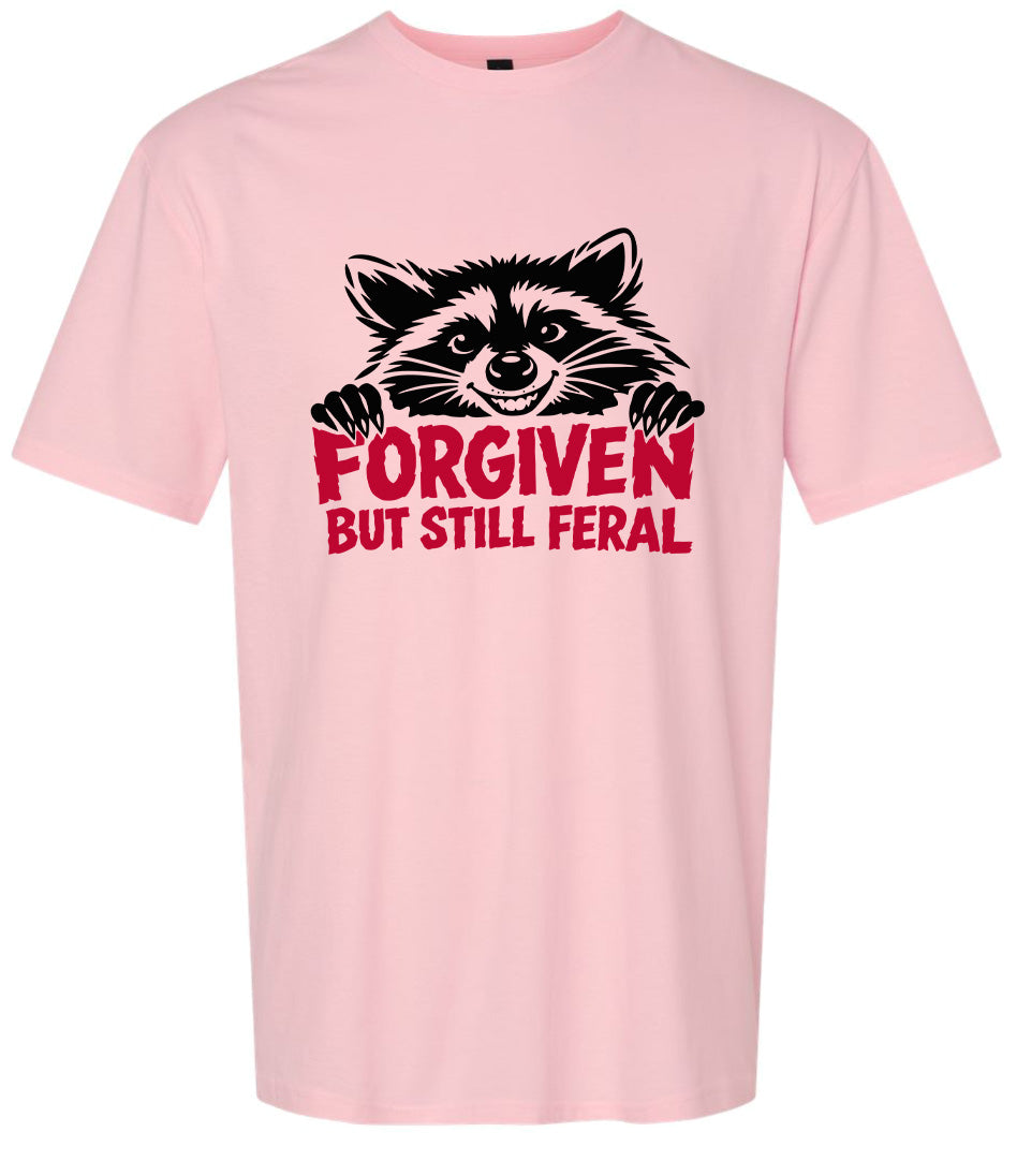 Forgiven Still Feral Adult Gildan Soft Shirt