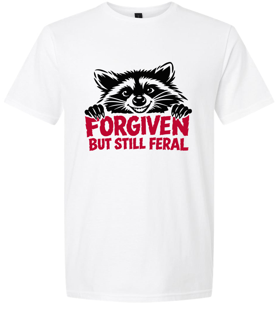Forgiven Still Feral Adult Gildan Soft Shirt