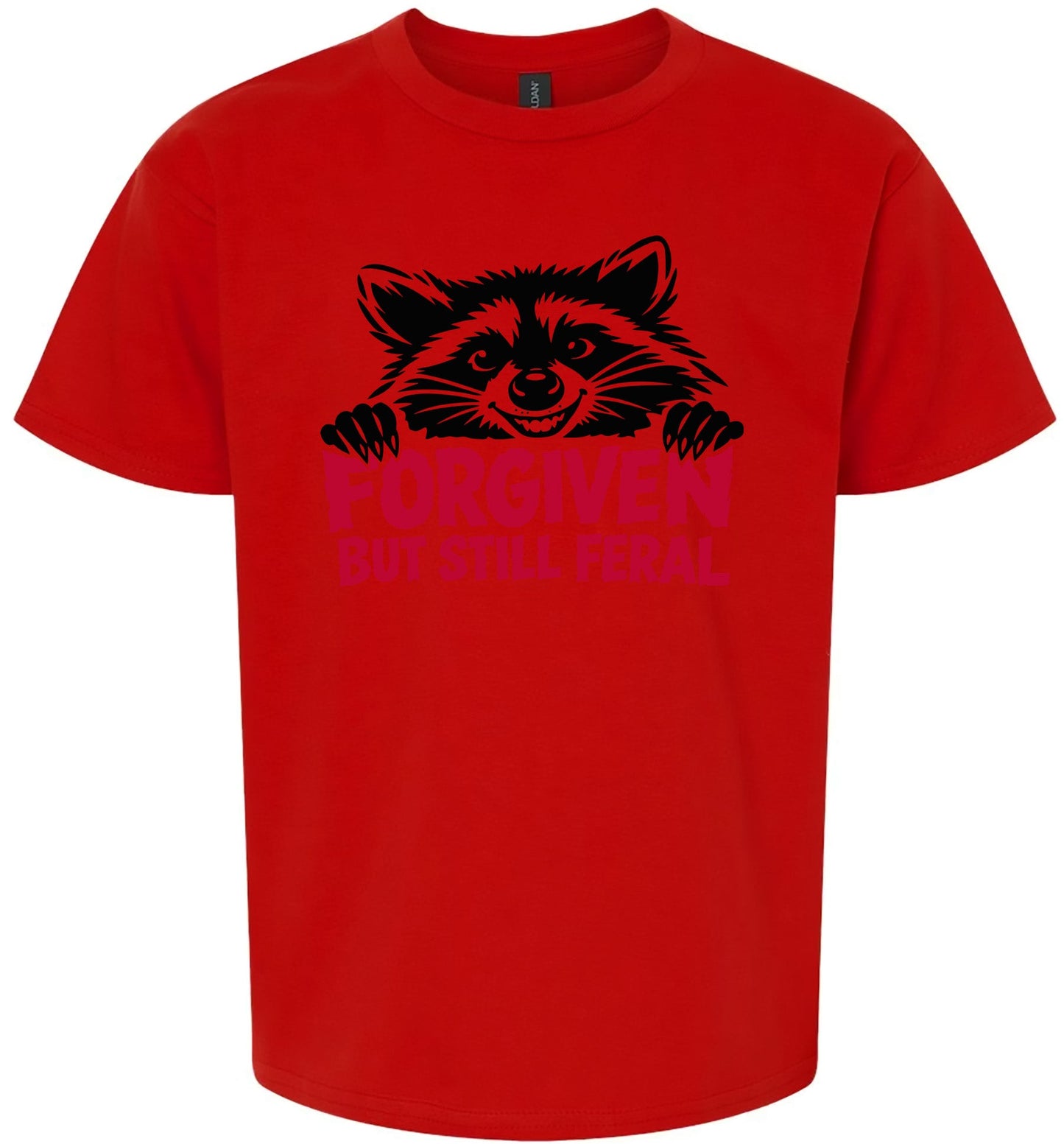 Forgiven Still Feral Children's Gildan Soft Shirt