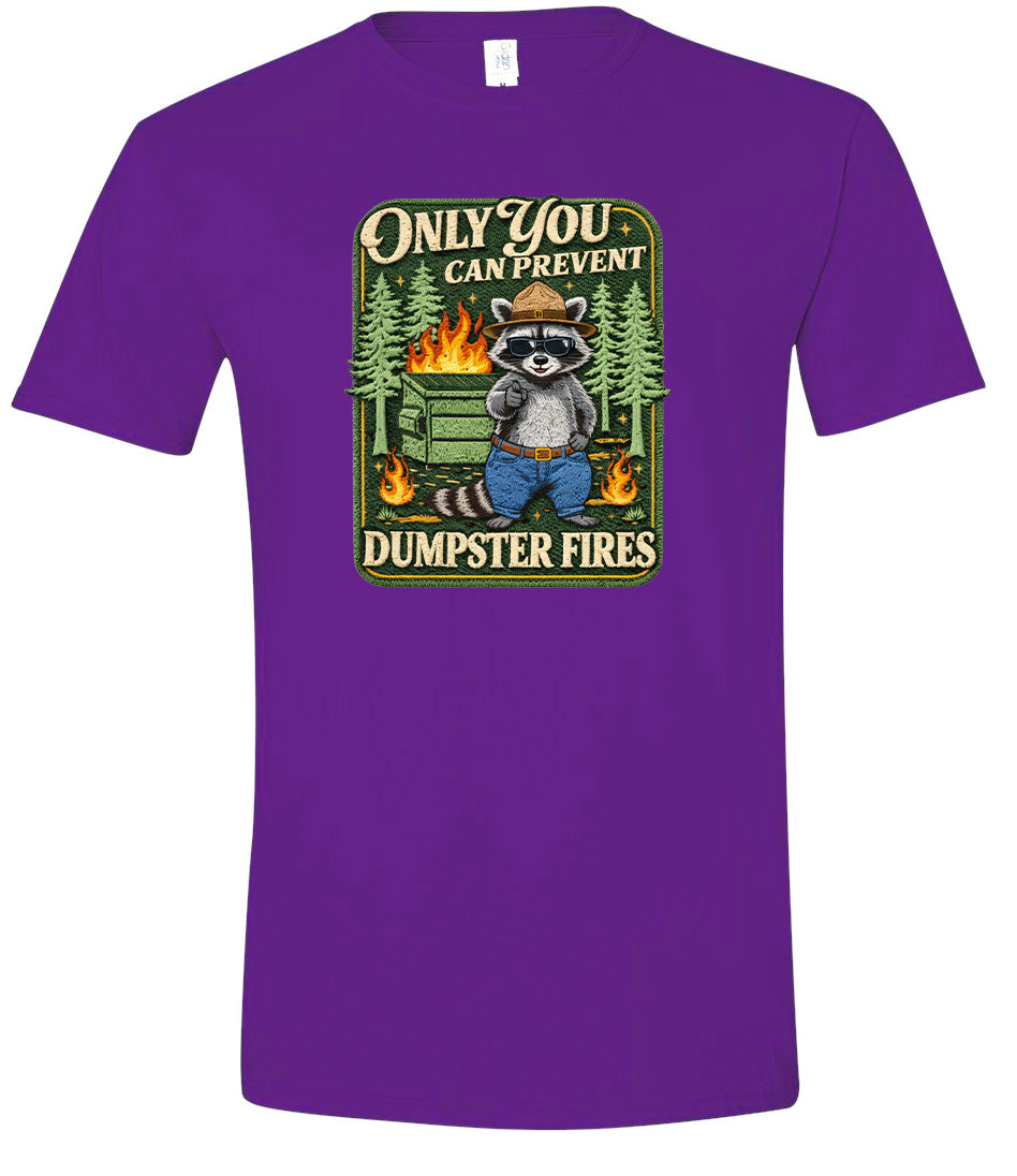 Prevent Dumpster Fires Adult Gildan Soft Shirt