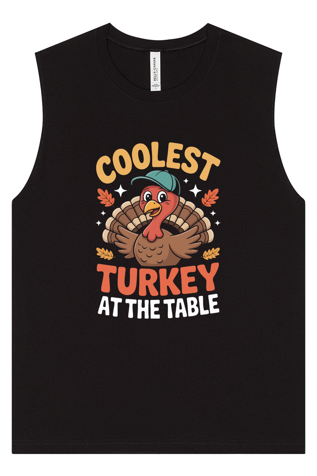 Coolest Turkey at the Table Muscle Tank