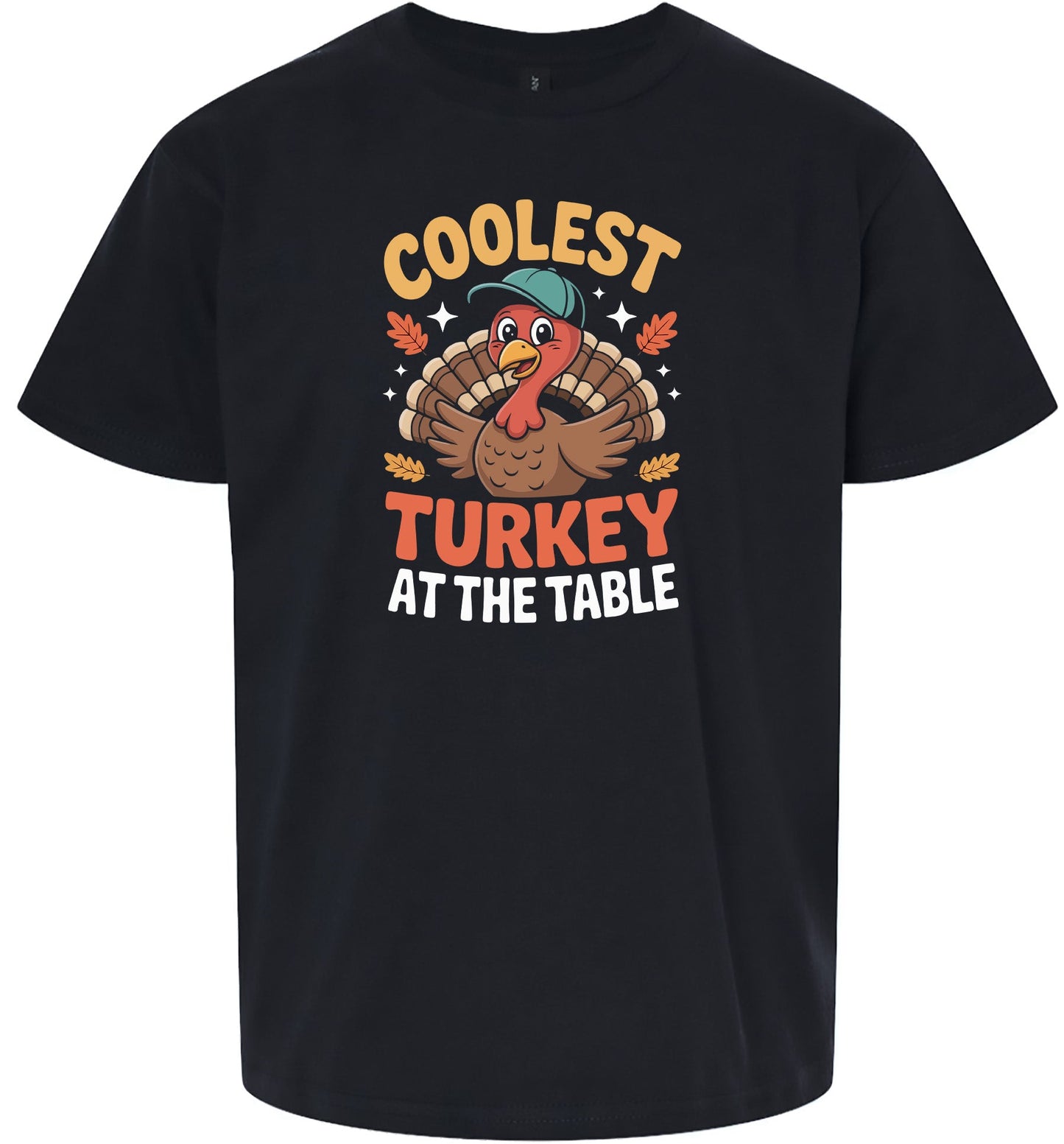 Coolest Turkey at the Table Children's Gildan Soft Shirt