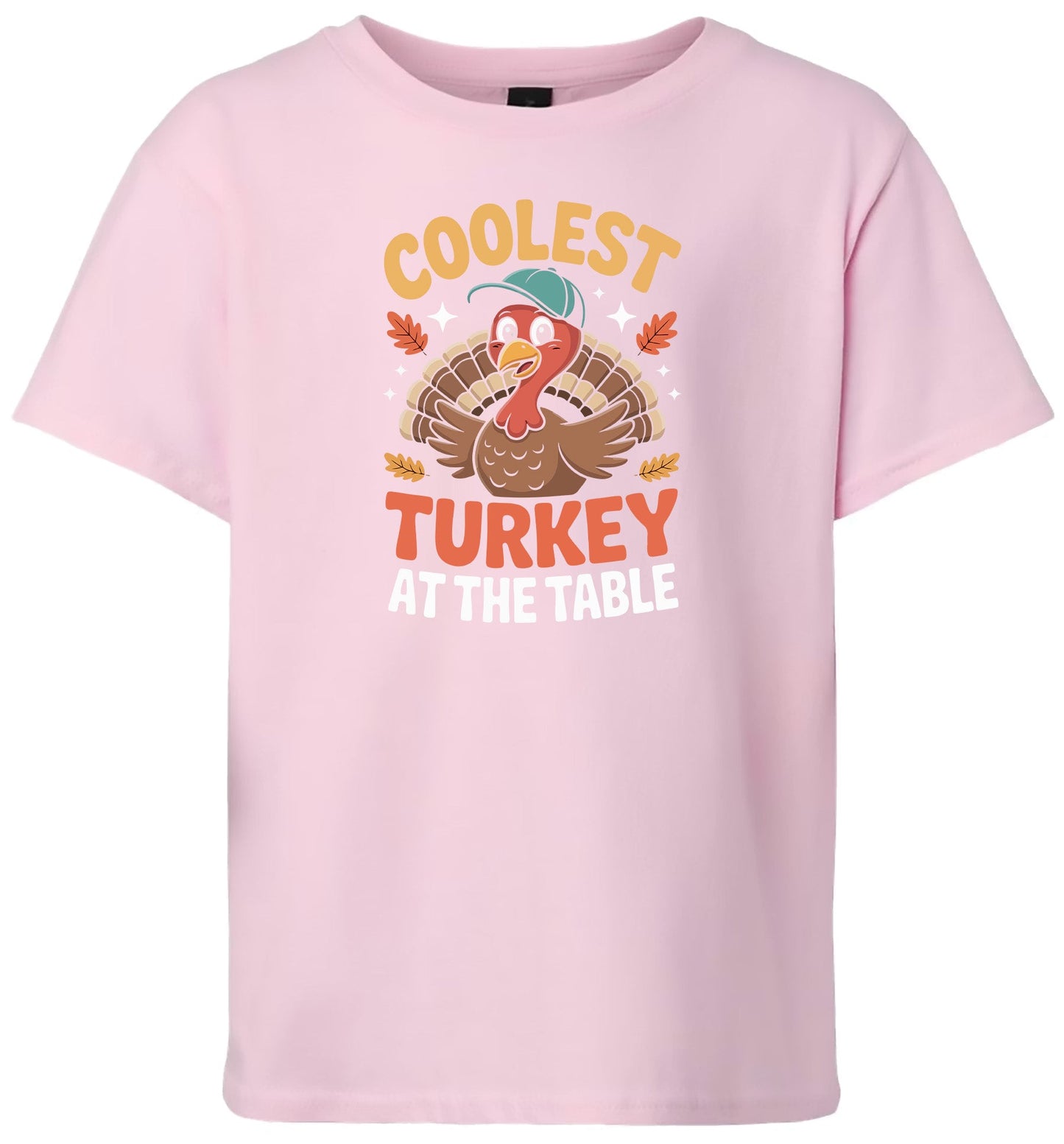 Coolest Turkey at the Table Children's Gildan Soft Shirt