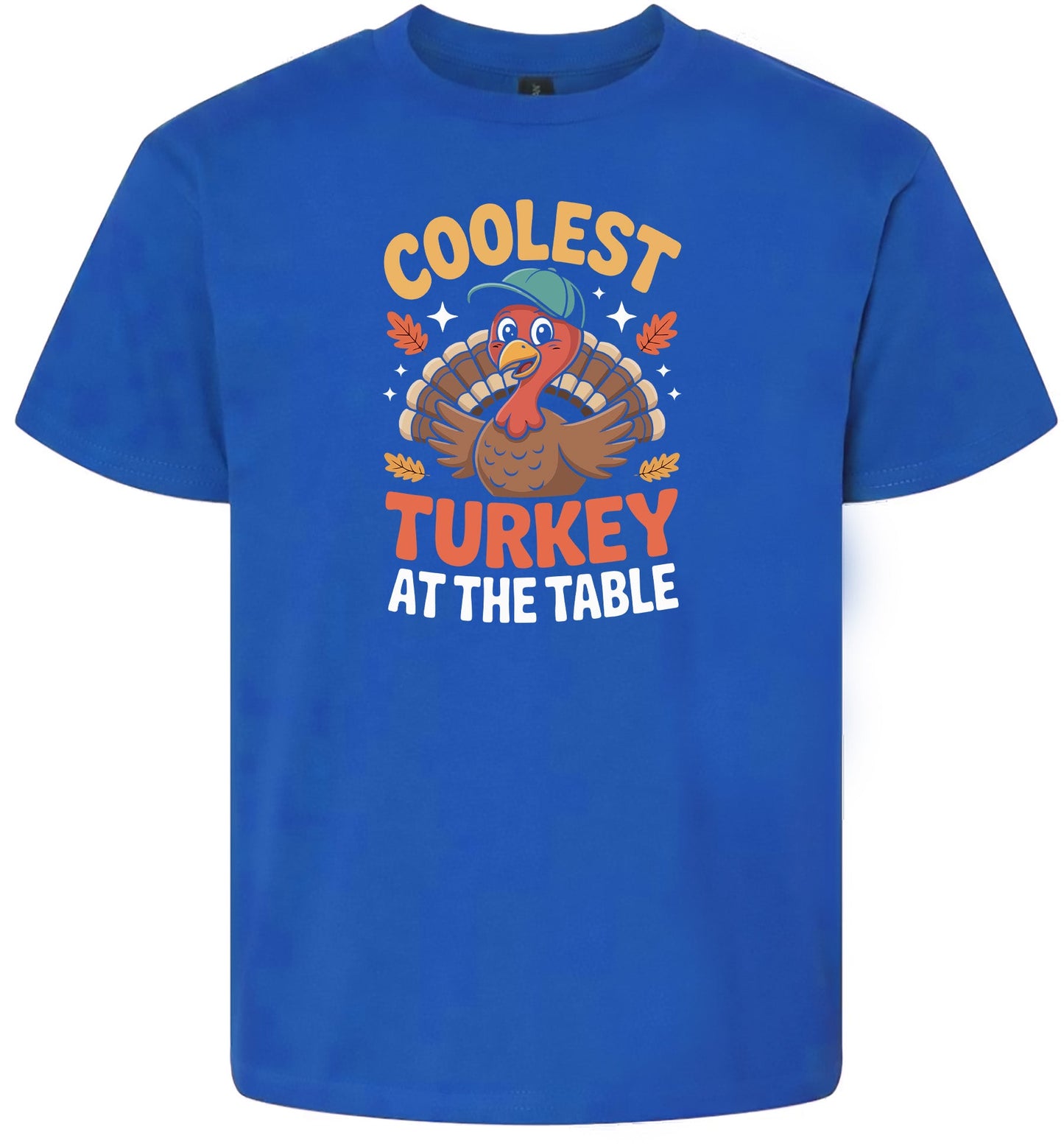 Coolest Turkey at the Table Children's Gildan Soft Shirt