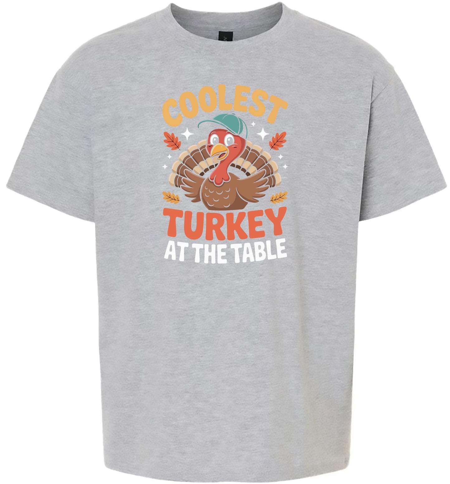 Coolest Turkey at the Table Children's Gildan Soft Shirt