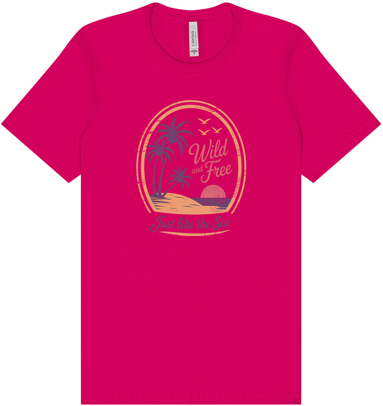 Just Like the Sea Adult Bella Canvas Shirt