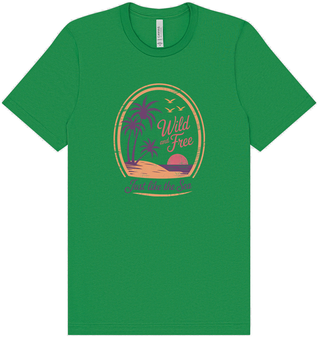 Just Like the Sea Adult Bella Canvas Shirt