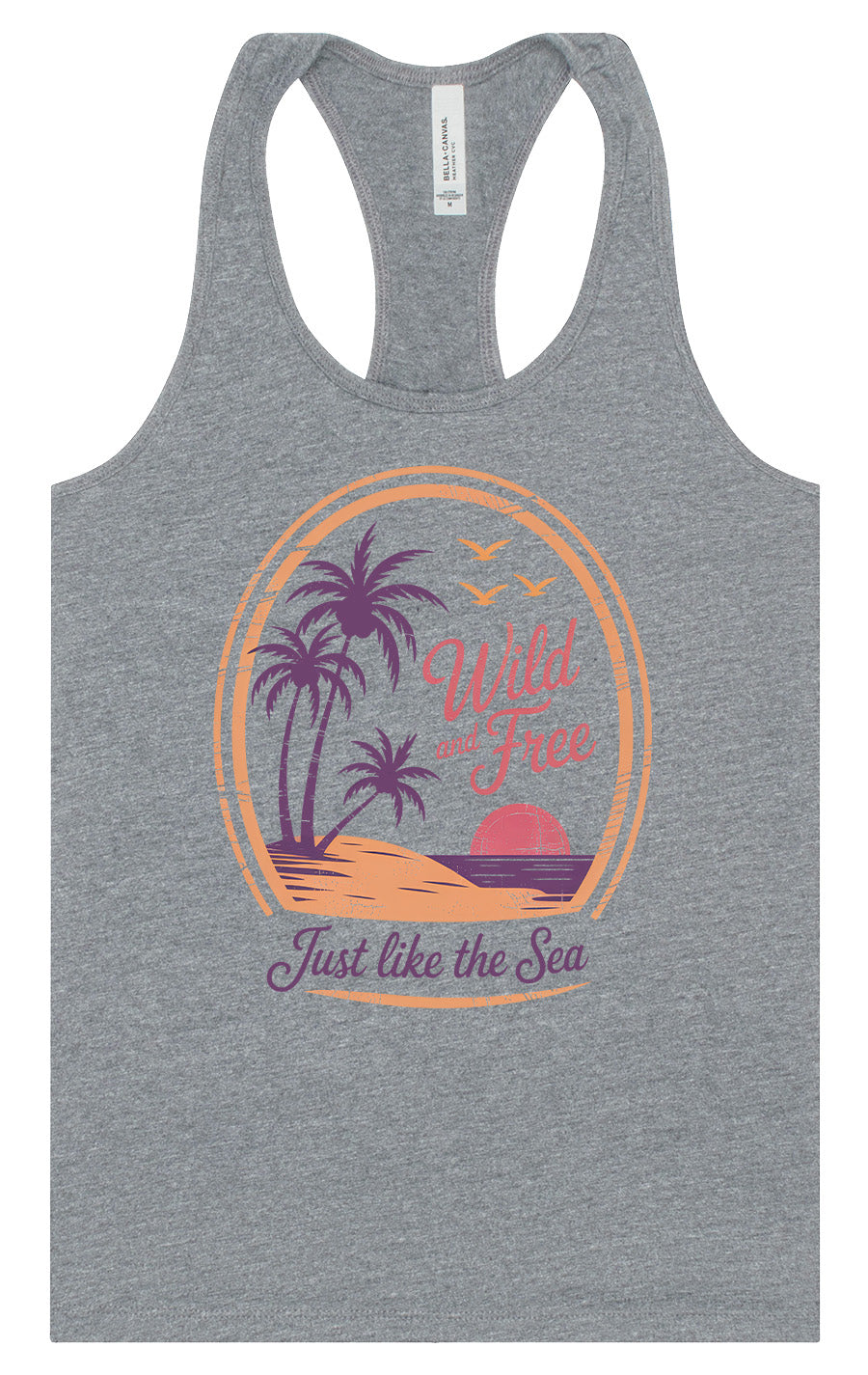 Just Like the Sea Women's Racerback Tank