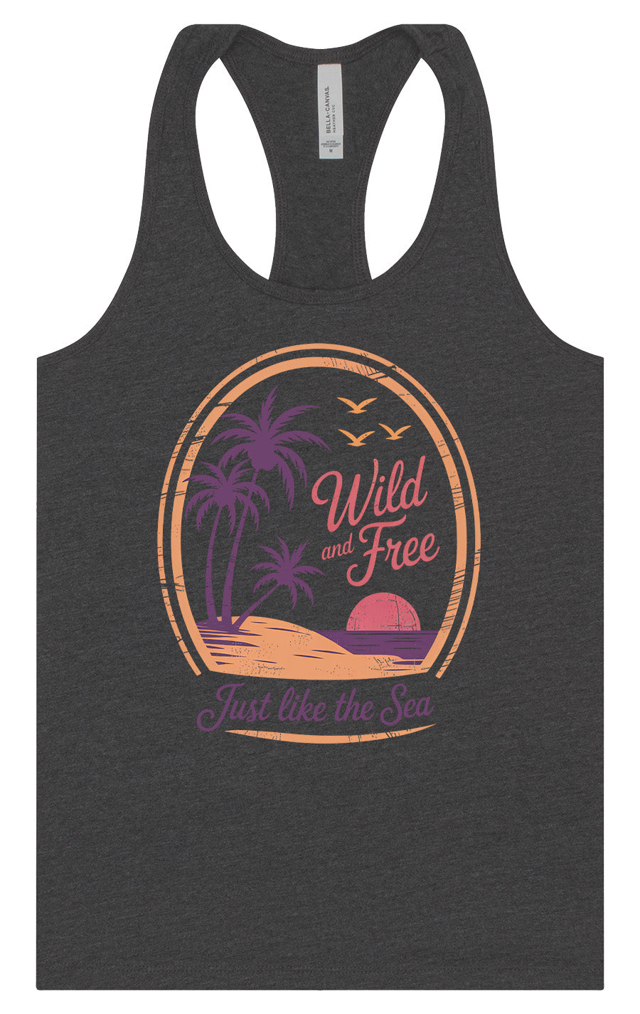 Just Like the Sea Women's Racerback Tank
