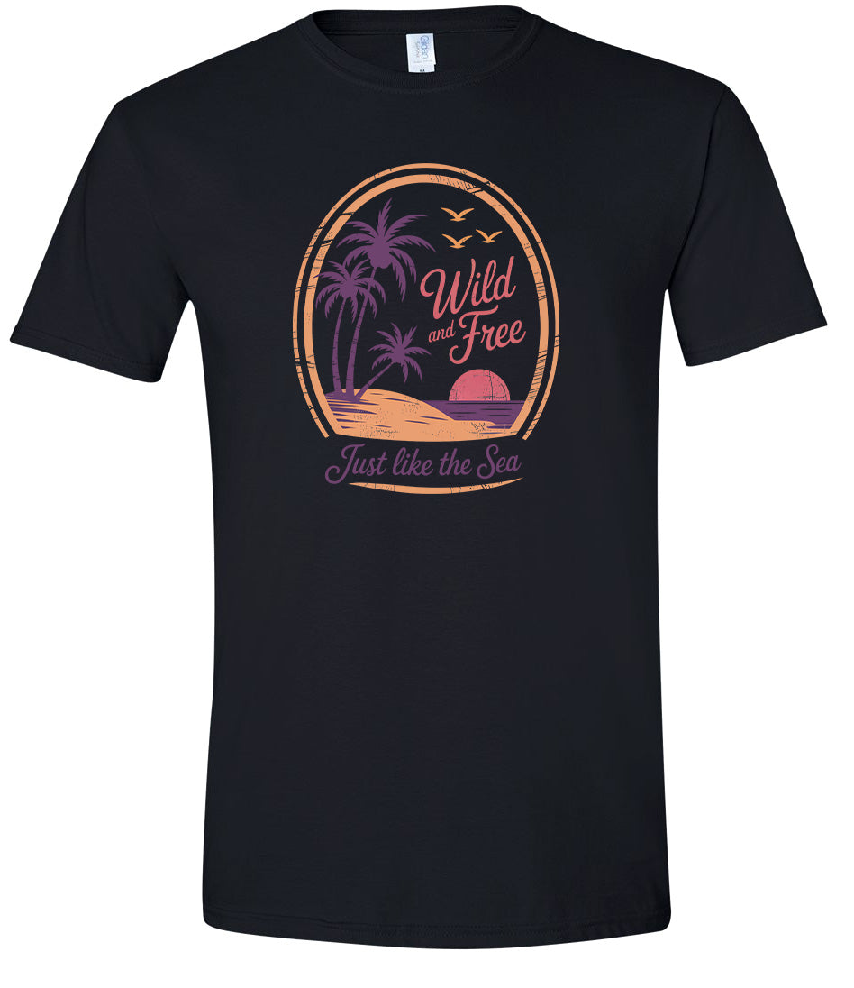 Just Like the Sea Adult Gildan Soft Shirt