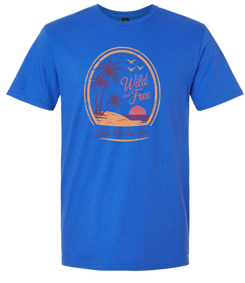 Just Like the Sea Adult Gildan Soft Shirt