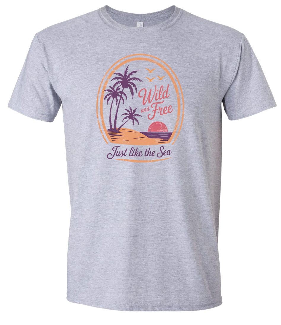 Just Like the Sea Adult Gildan Soft Shirt
