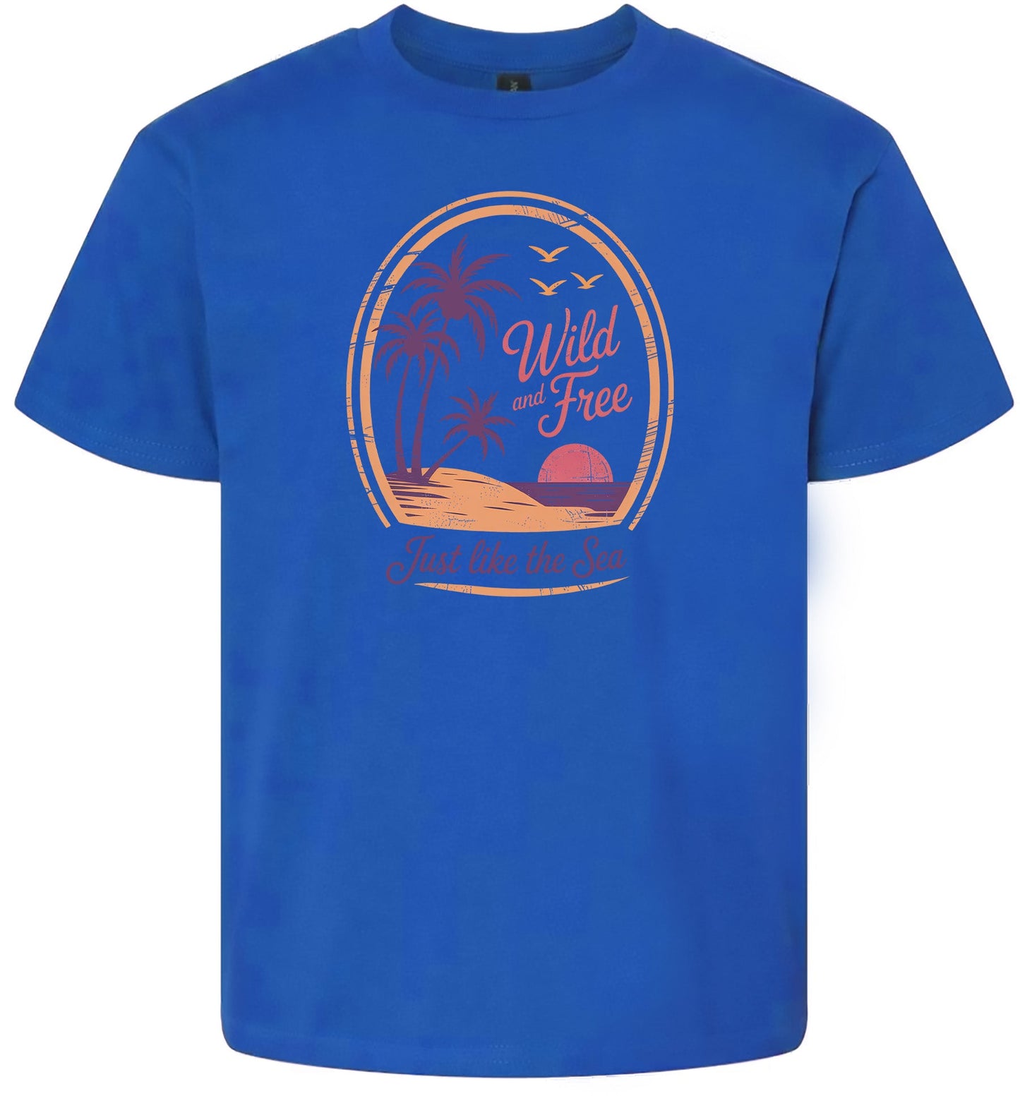 Just Like the Sea Children's Gildan Soft Shirt