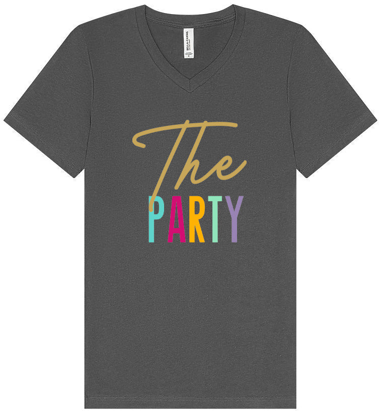 The Party Unisex V-Neck Shirt