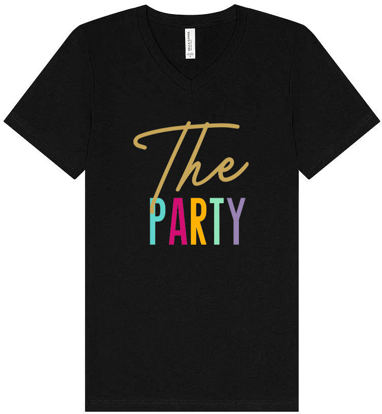 The Party Unisex V-Neck Shirt
