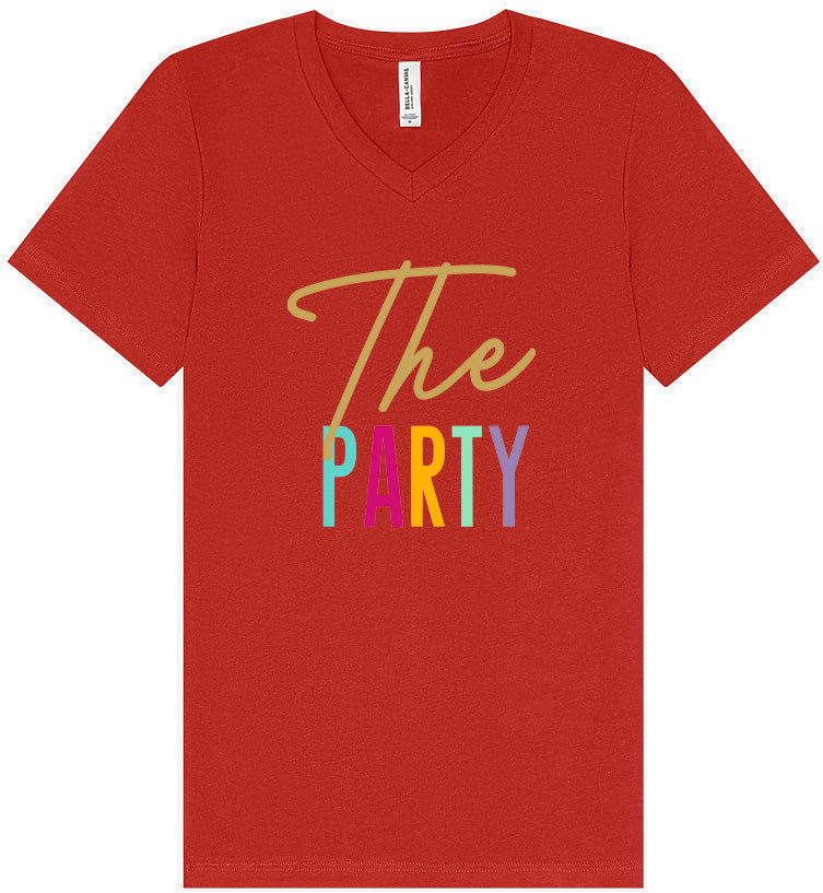 The Party Unisex V-Neck Shirt