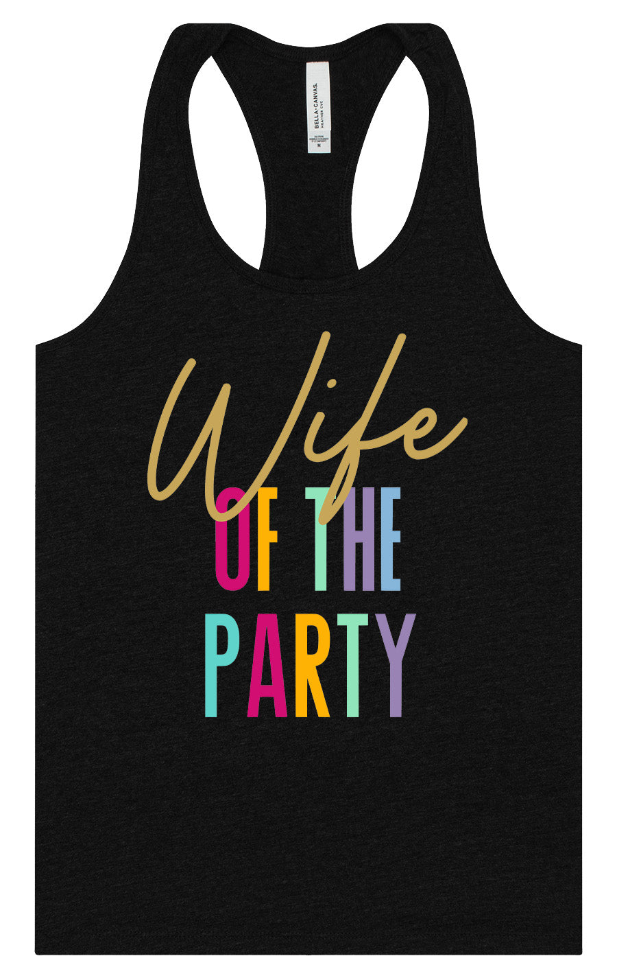 The Wife of the Party Women's Racerback Tank