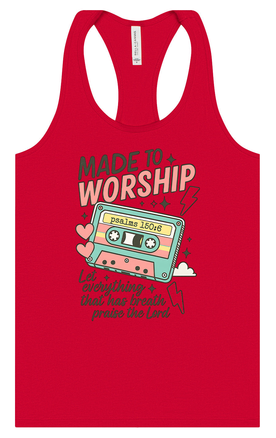 Made to Worship Women's Racerback Tank