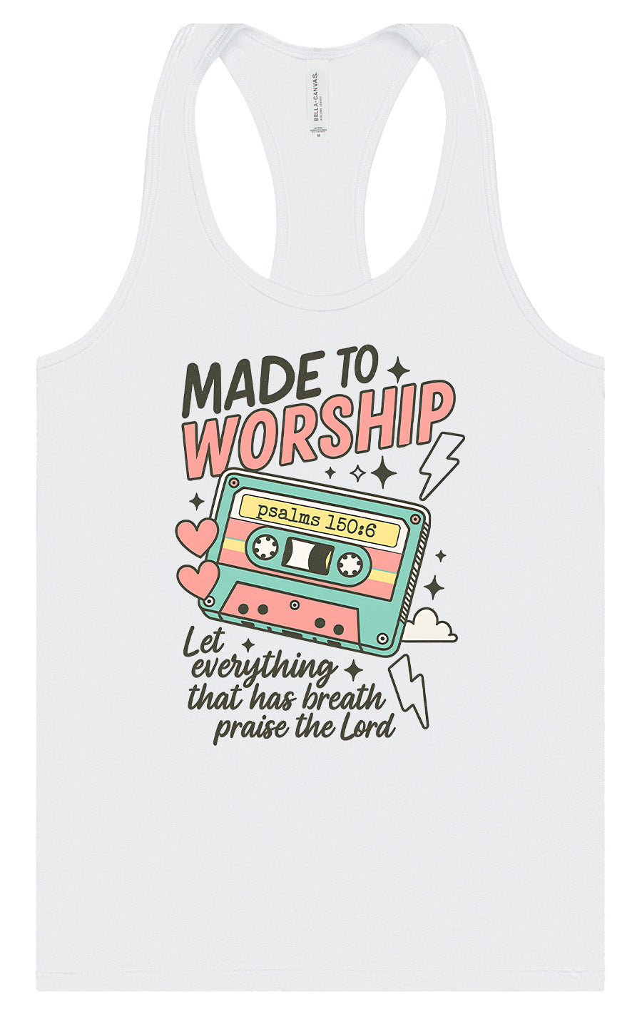 Made to Worship Women's Racerback Tank