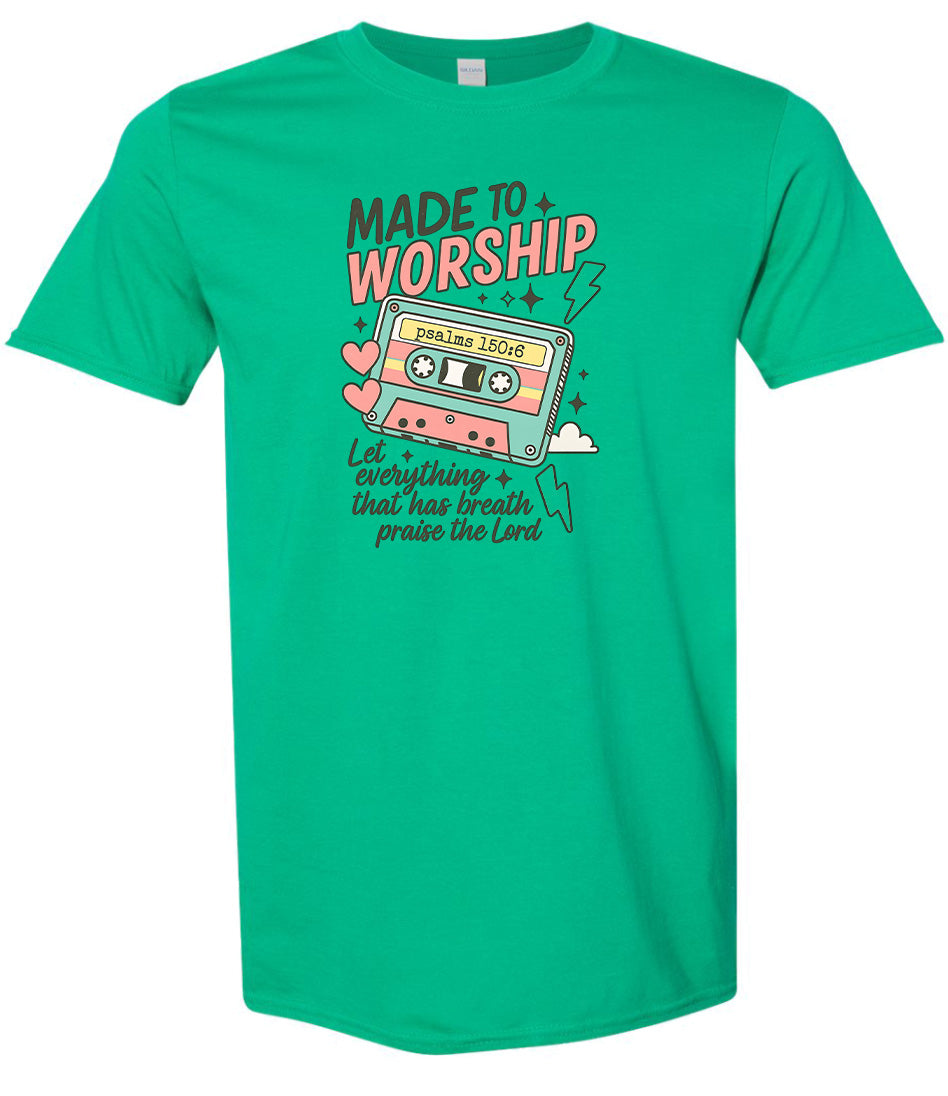 Made to Worship Adult Gildan Soft Shirt