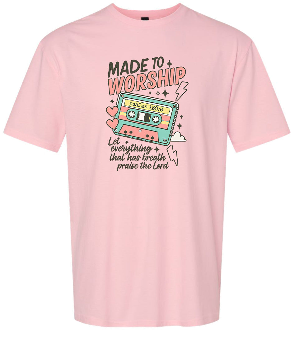 Made to Worship Adult Gildan Soft Shirt