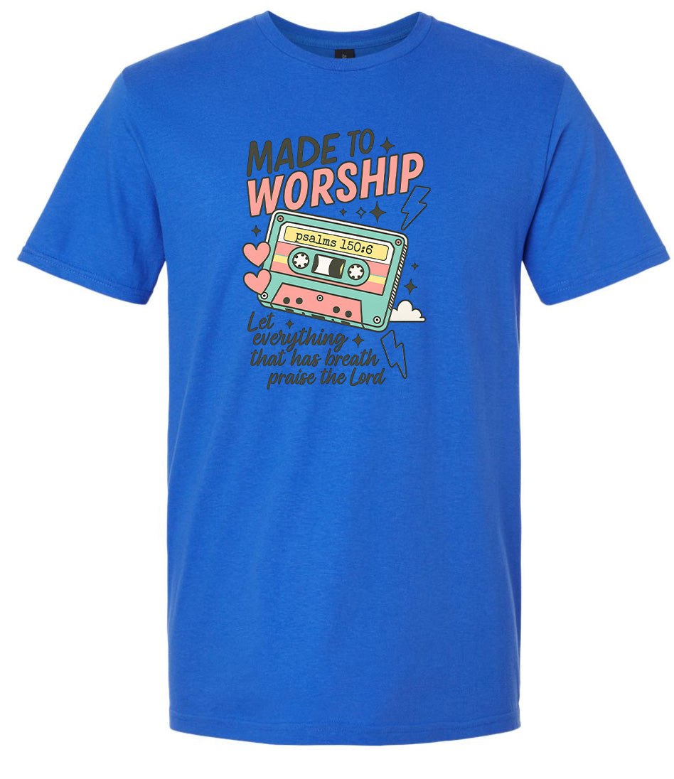 Made to Worship Adult Gildan Soft Shirt