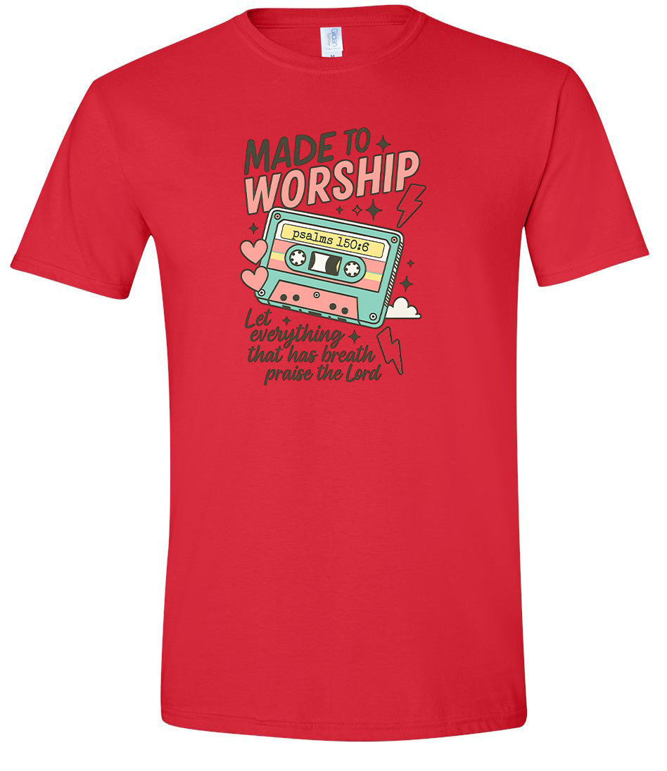 Made to Worship Adult Gildan Soft Shirt