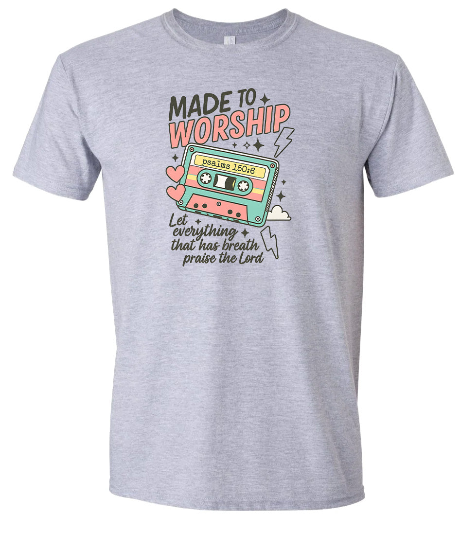 Made to Worship Adult Gildan Soft Shirt